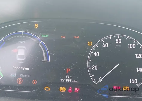 2021 Honda Insight Ex из США, поврежденный, VIN 19XZE4F59ME010509